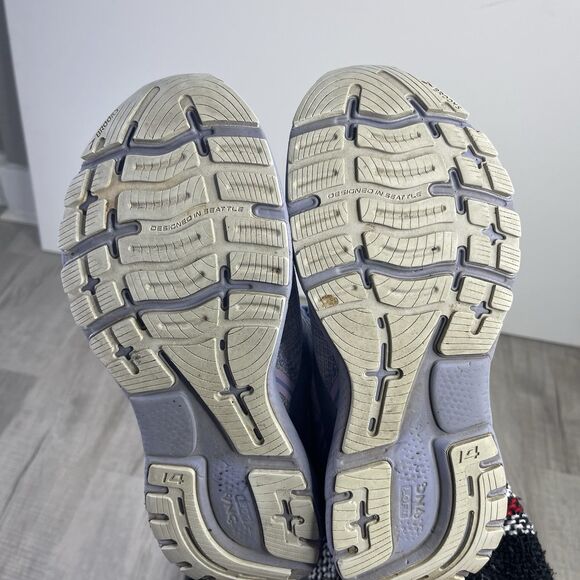 Brooks Womens Ghost 14 Running Shoe Size 10 B Purple Lavender Running Gym B - Picture 11 of 11